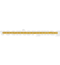 Галун шелковый желтый (ширина 6 мм), 1 метр